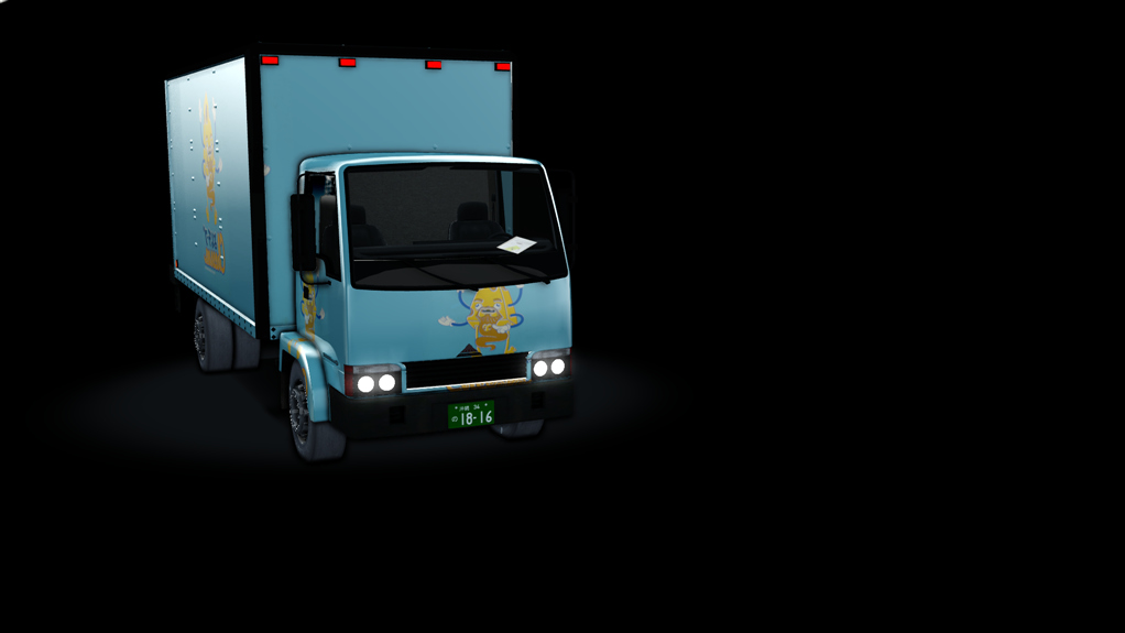 Mule Short Truck, skin blue