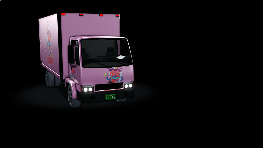 Mule Short Truck, skin rosa