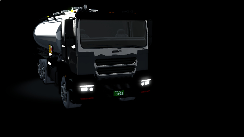 Tank Truck, skin black