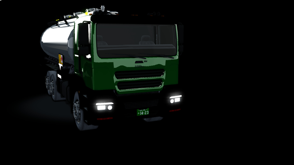 Tank Truck, skin dark_green