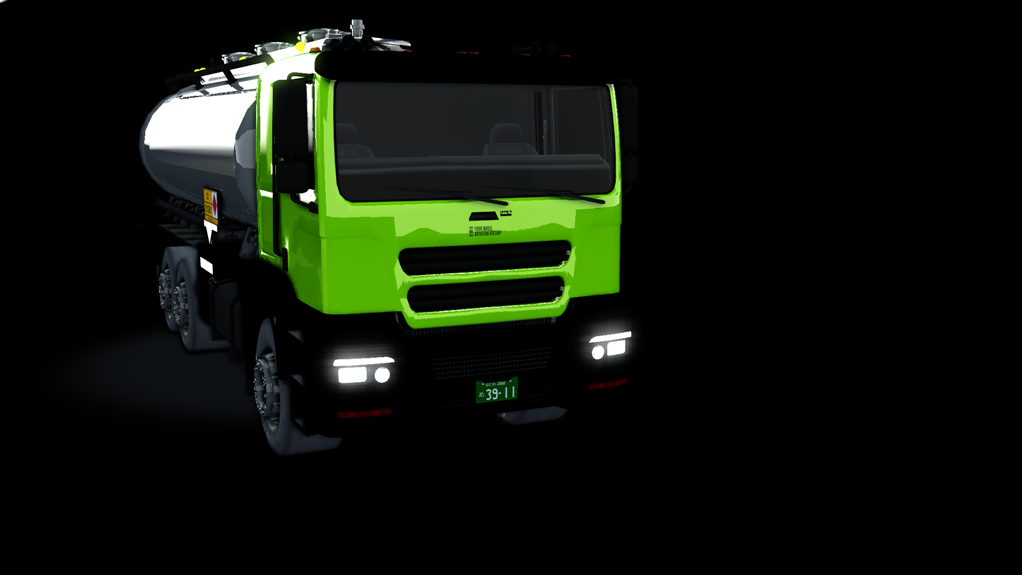 Tank Truck, skin green