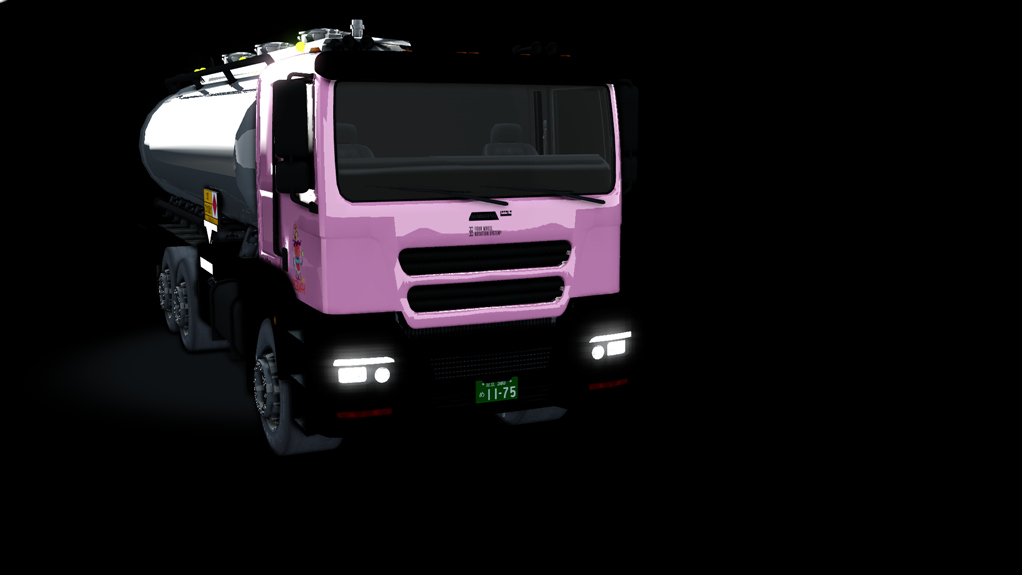 Tank Truck, skin rosa