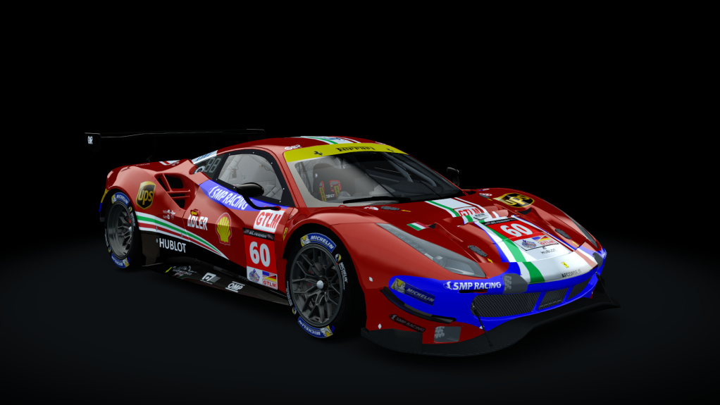 GTLM Ferrari 488 GTE EVO IMSA AC-Friends), skin ACF_Diakowski_60