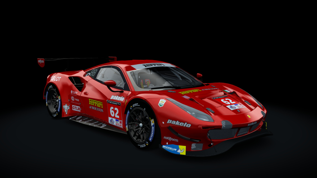 GTLM Ferrari 488 GTE EVO IMSA AC-Friends), skin ACF_Ragusa_62