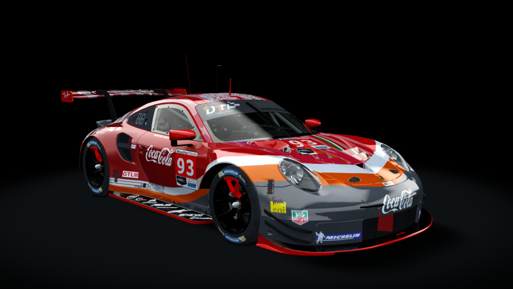 GTLM Porsche 911 RSR GTE IMSA (AC-Friends), skin 93_ROADATLANTA_sartor