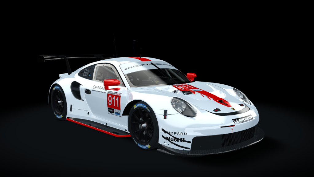 GTLM Porsche 911 RSR GTE IMSA (AC-Friends), skin Porsche GT Team 2020 #911