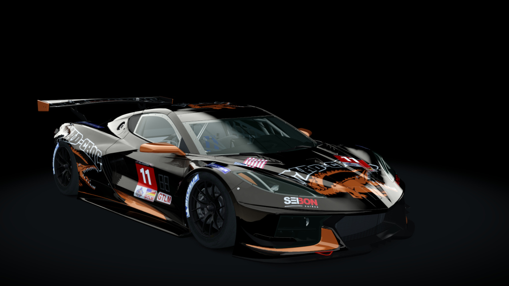 GTLM Chevrolet Corvette C8R (AC-Friends), skin ACF_11_MadCroc