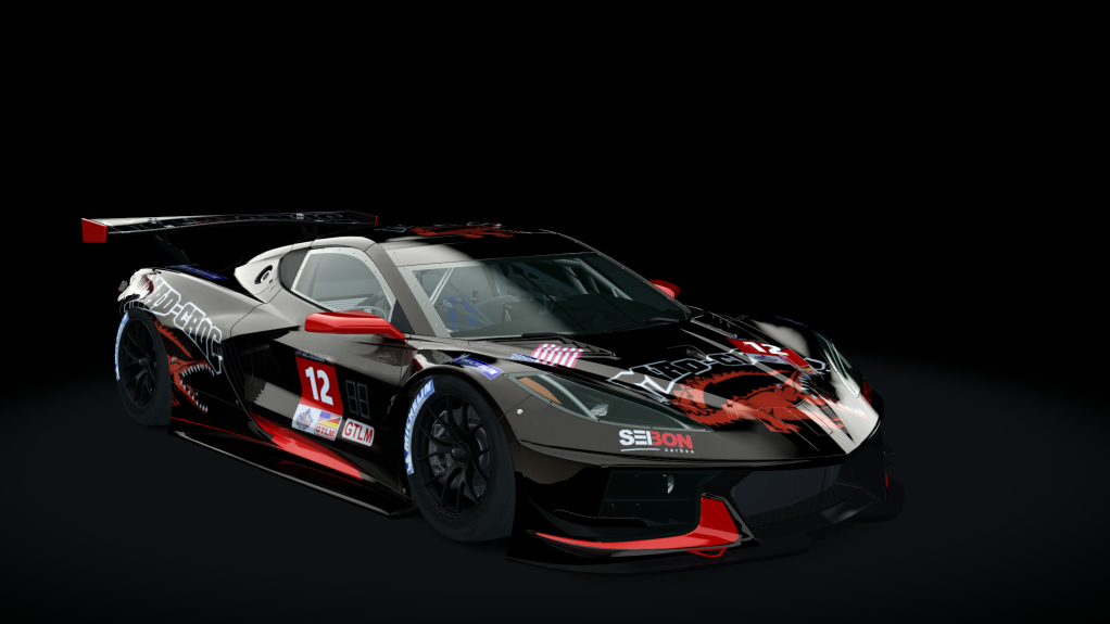 GTLM Chevrolet Corvette C8R (AC-Friends), skin ACF_12_MadCroc