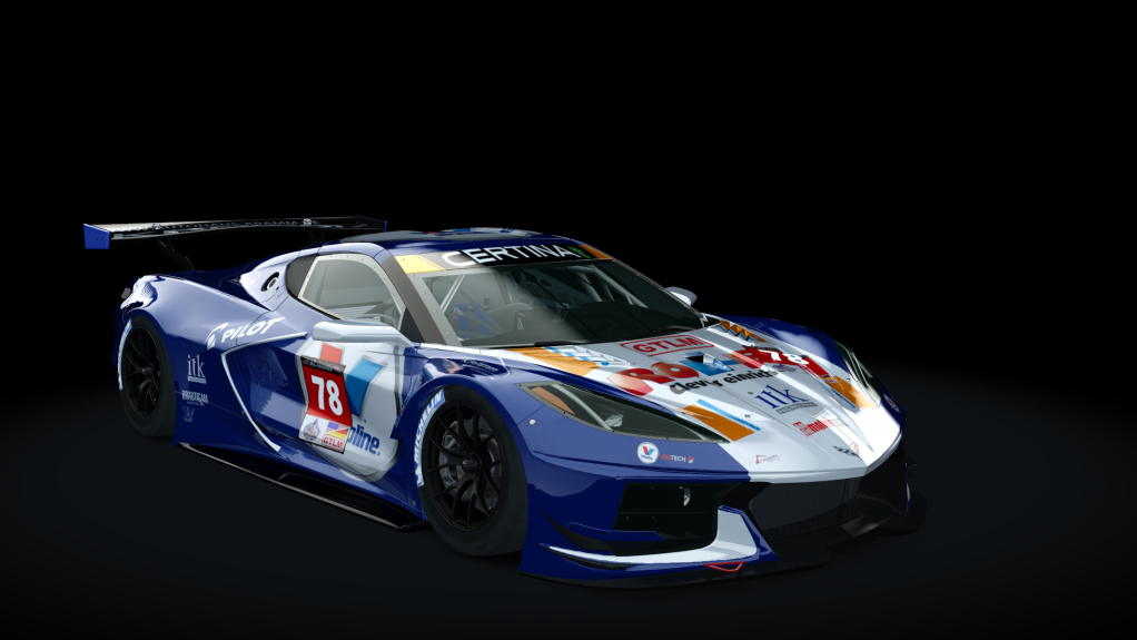 GTLM Chevrolet Corvette C8R (AC-Friends), skin ACF_78_Callaway