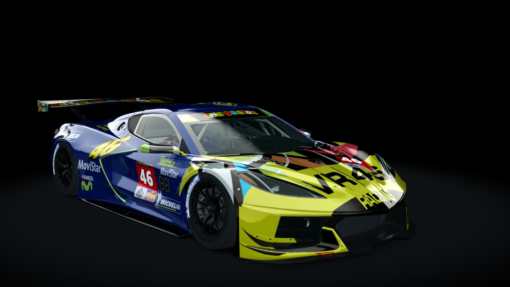 GTLM Chevrolet Corvette C8R (AC-Friends), skin ACF_Buechler_45