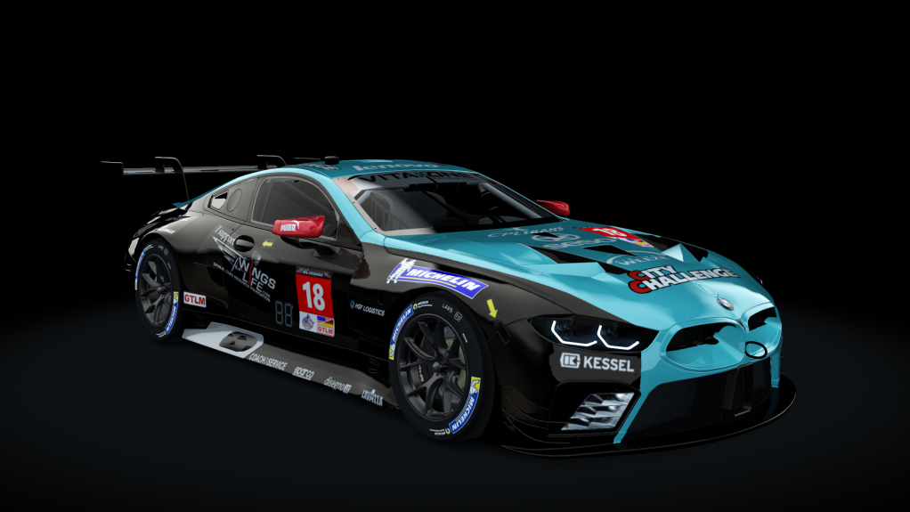 GTLM BMW M8 GTE (AC-Friends), skin ACF_18_Vitaphone