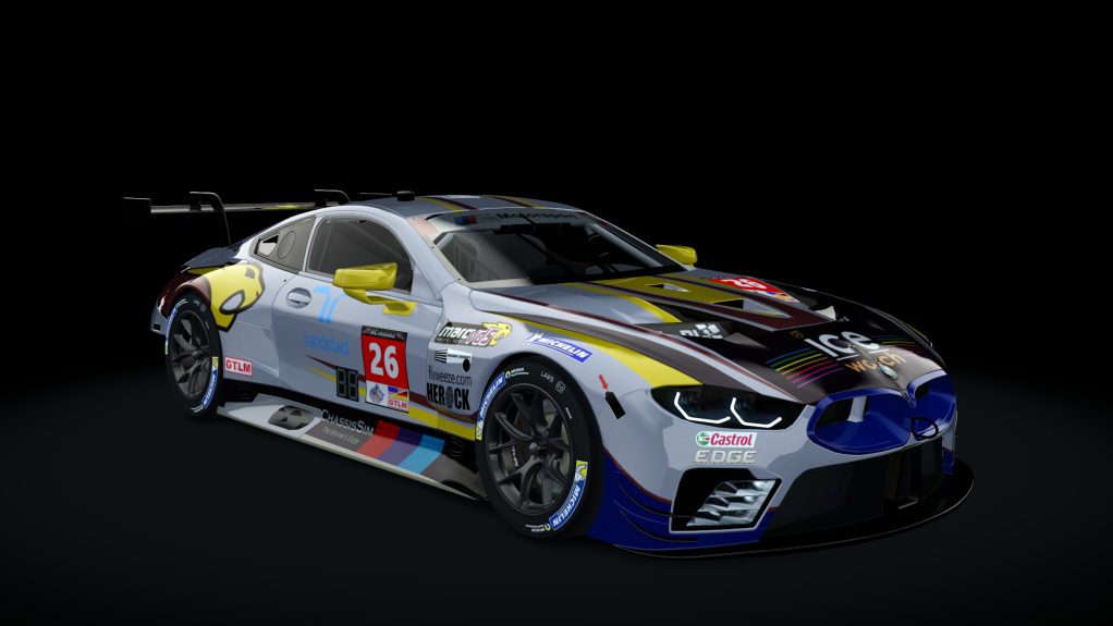 GTLM BMW M8 GTE (AC-Friends), skin ACF_26_MarcVDS