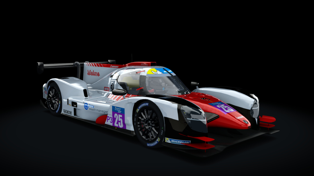 LMP-3 Duqueine D08, skin Lanan Racing