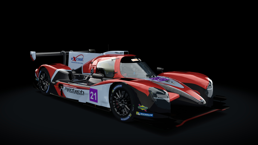 LMP-3 Duqueine D08, skin mectech racing