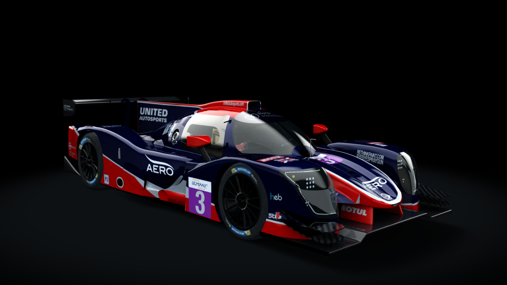 LMP-3 Ligier JSP320 Nissan, skin 2020_ELMS_03_United_Autosports