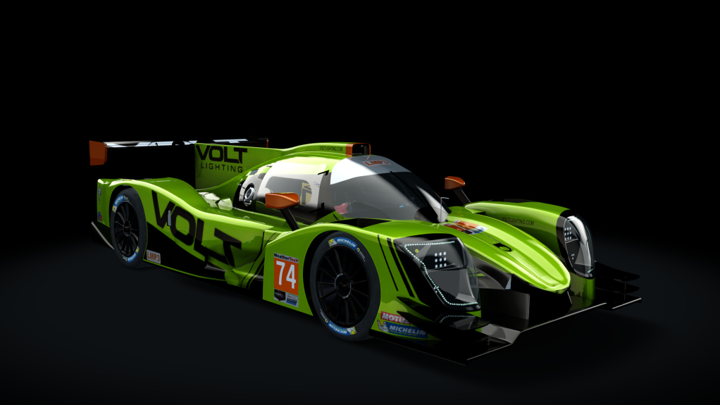 LMP-3 Ligier JSP320 Nissan, skin 2021 IMSA #7 VOLT Racing