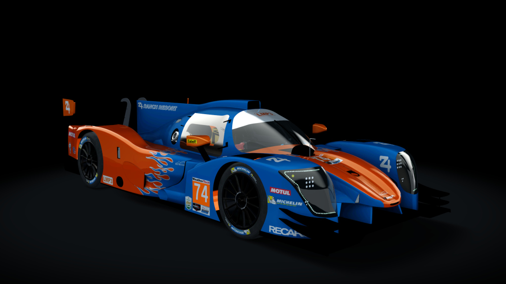 LMP-3 Ligier JSP320 Nissan, skin 2021 IMSA #74 Riley Motorsport