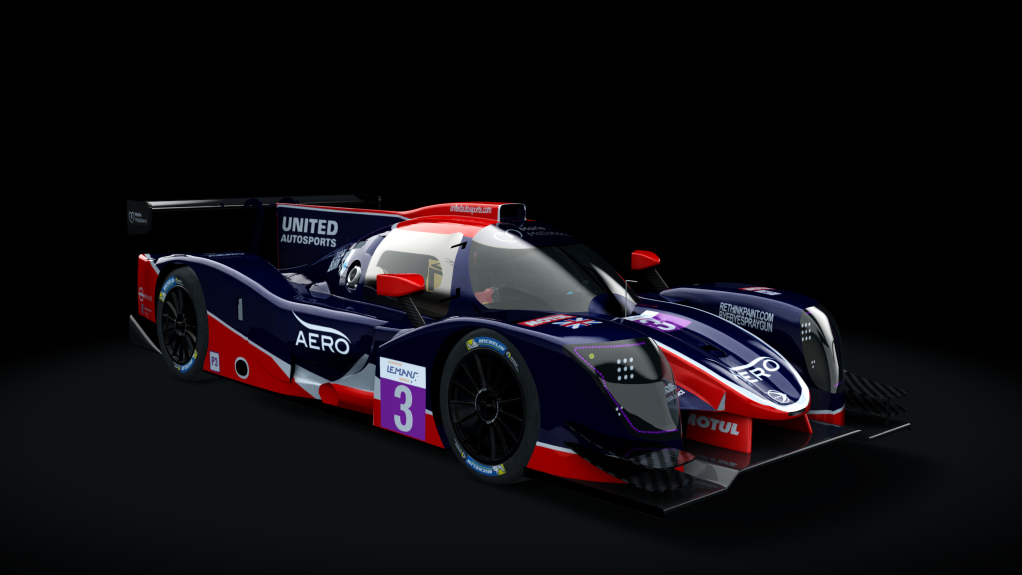 LMP-3 Ligier JSP320 Nissan, skin 2021_ELMS_03_United_Autosports