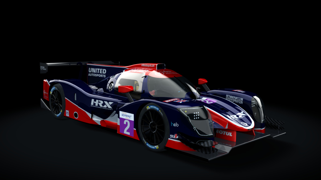 LMP-3 Ligier JSP320 Nissan, skin United_Autosports #2