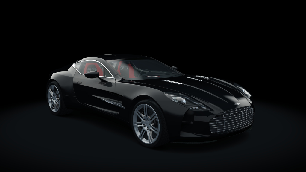 Aston Martin One-77, skin 01_black_metalic