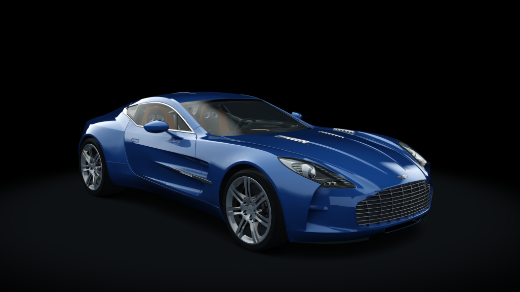 Aston Martin One-77, skin 02_blue_metalic