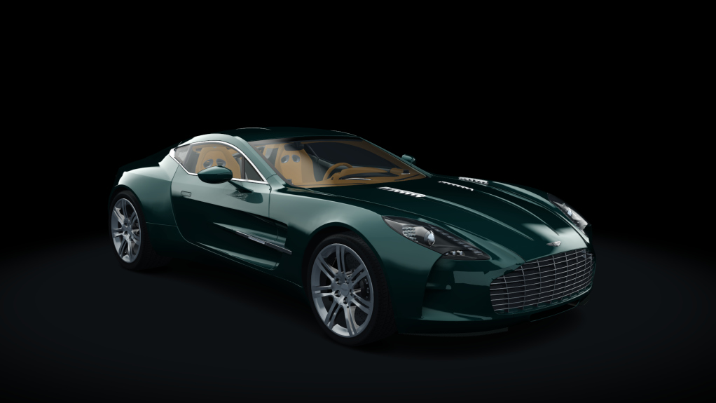 Aston Martin One-77, skin 03_british_green