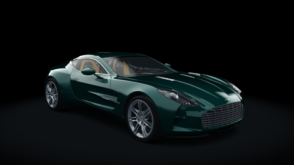 Aston Martin One-77, skin 03_british_green_1