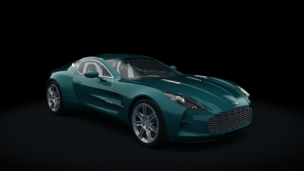 Aston Martin One-77, skin 03_green_metalic