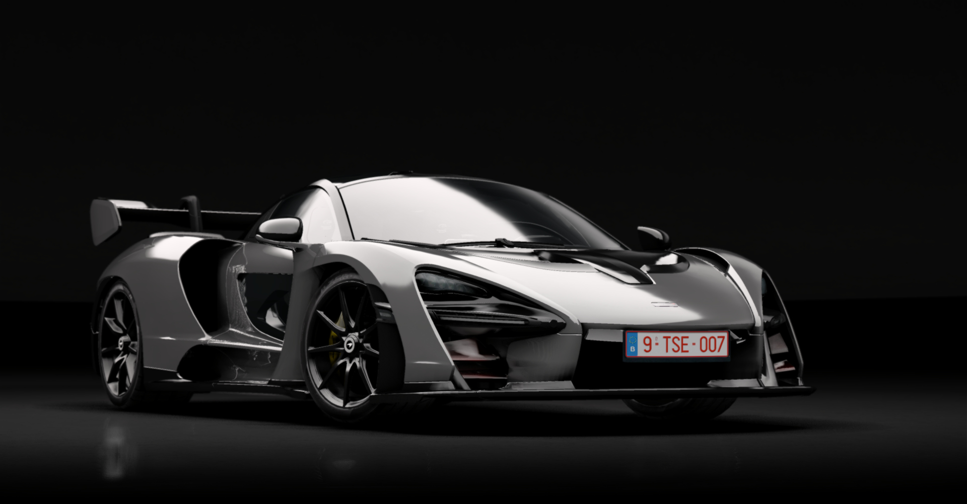 McLaren Senna, skin GunMetal_Grey