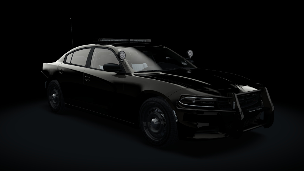 Dodge Charger 2019 Pursuit V6 RWD, skin black