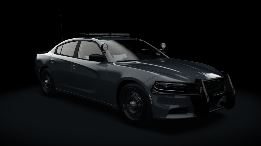 Dodge Charger 2019 Pursuit V6 RWD, skin dark_grey