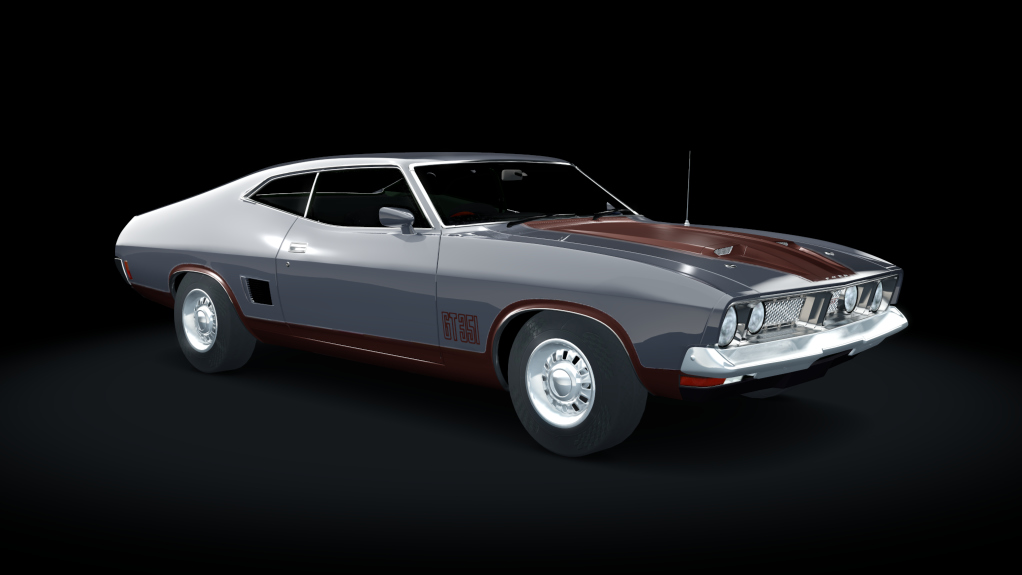 Ford Falcon XB GT 351 1973, skin dark_grey_walnut