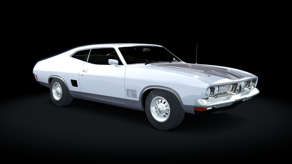 Ford Falcon XB GT 351 1973, skin ice_silver