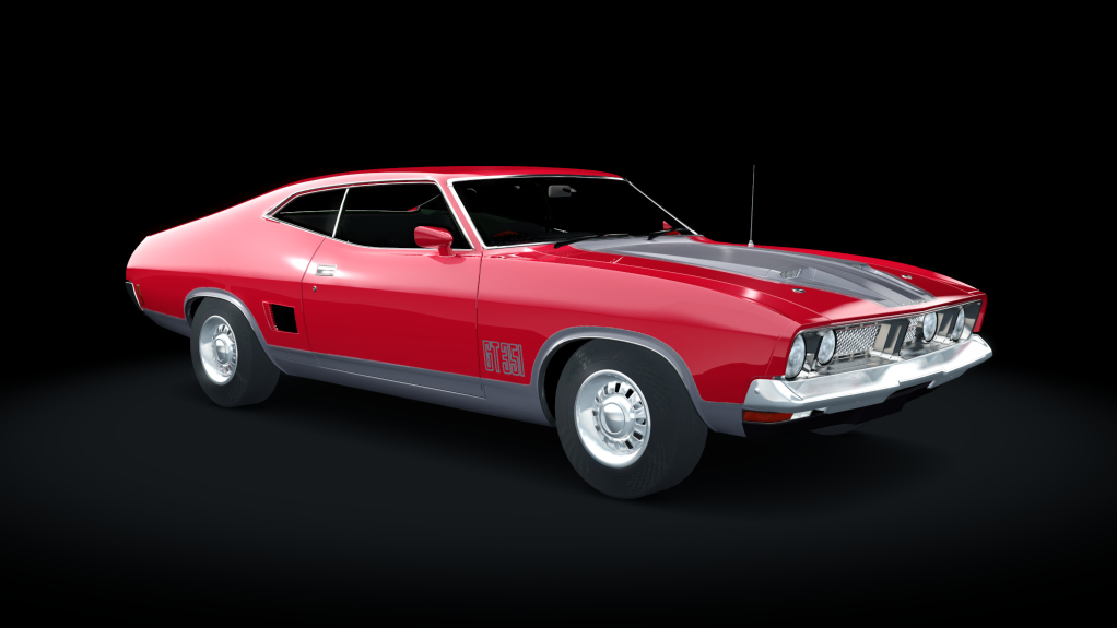 Ford Falcon XB GT 351 1973, skin lightning_red