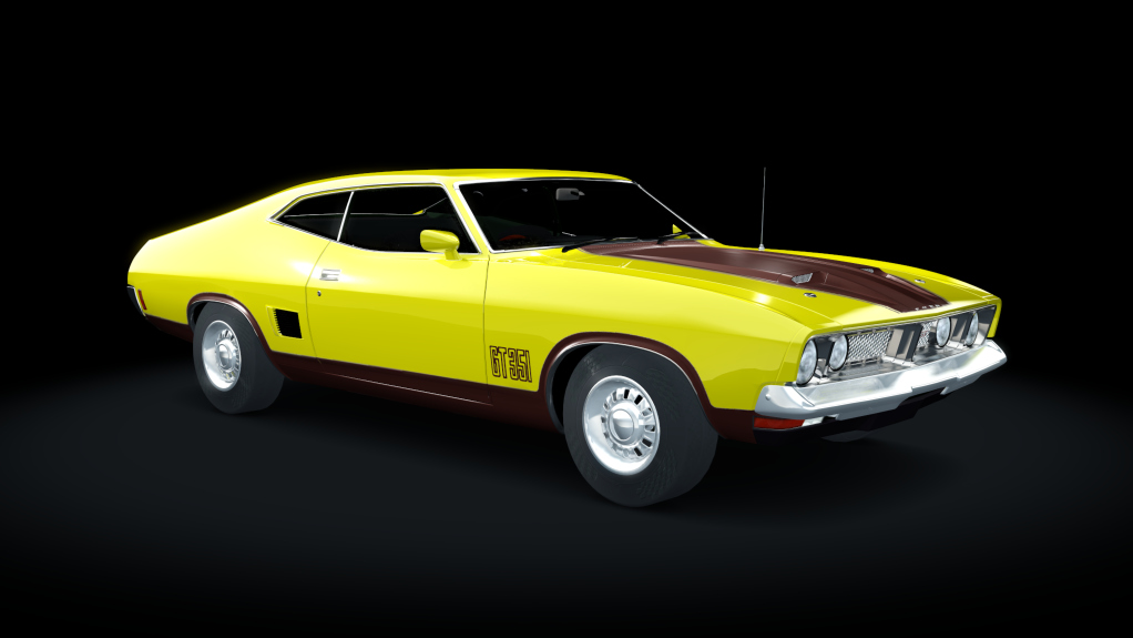 Ford Falcon XB GT 351 1973, skin vivid_yellow_walnut