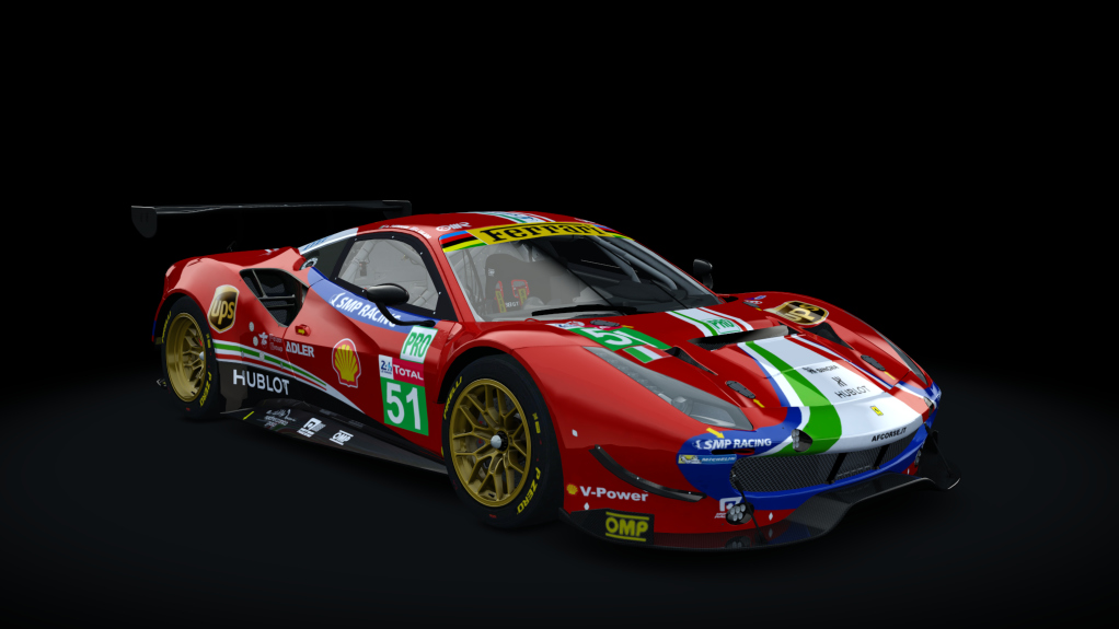 BLCKBOX ~ Ferrari 488 GTE, skin 52