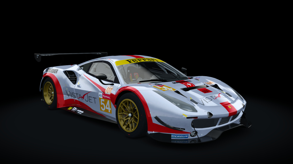 BLCKBOX ~ Ferrari 488 GTE, skin 55