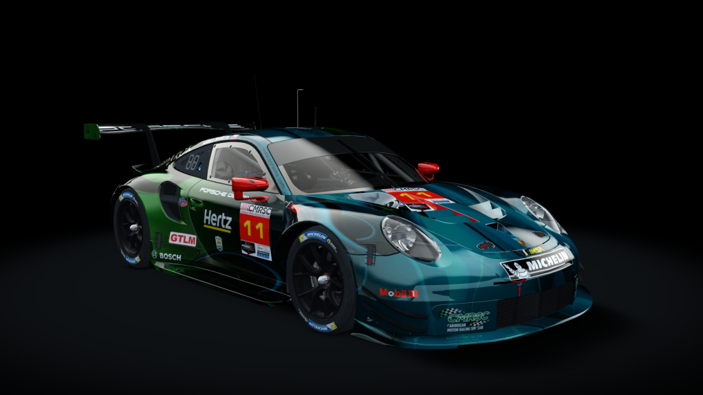 BLCKBOX ~ Porsche 911 GTE, skin 11