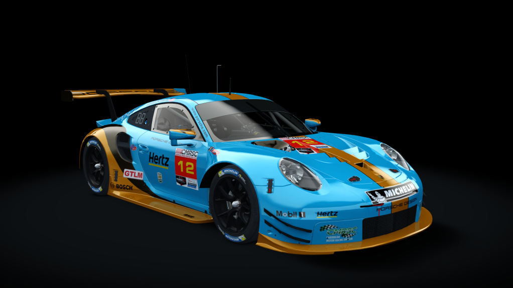 BLCKBOX ~ Porsche 911 GTE, skin 12