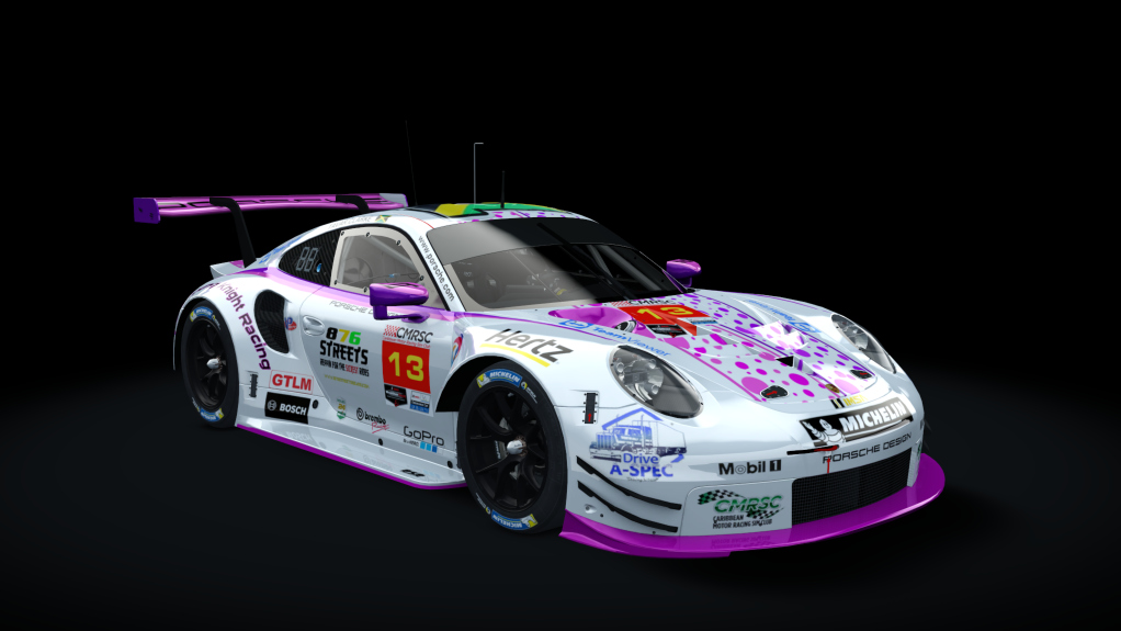 BLCKBOX ~ Porsche 911 GTE, skin 13