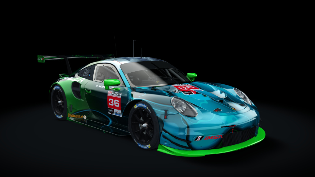 BLCKBOX ~ Porsche 911 GTE, skin 36