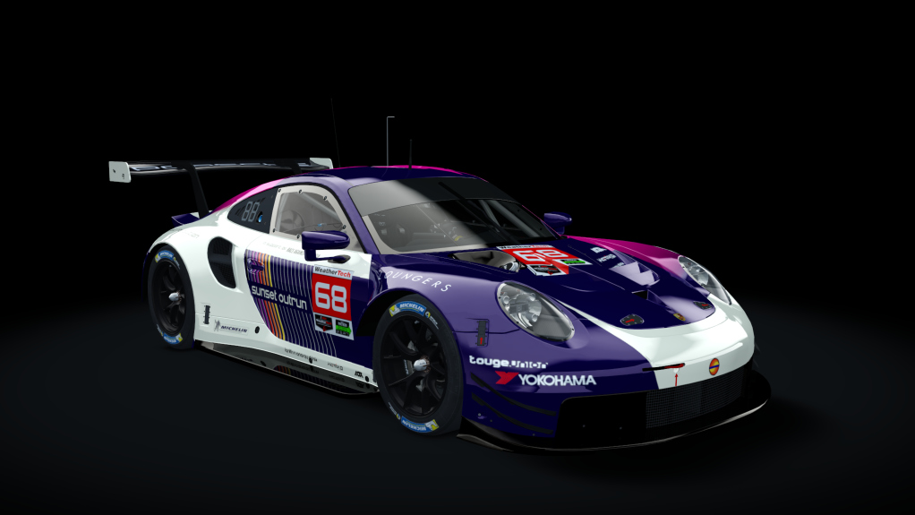 BLCKBOX ~ Porsche 911 GTE, skin 68