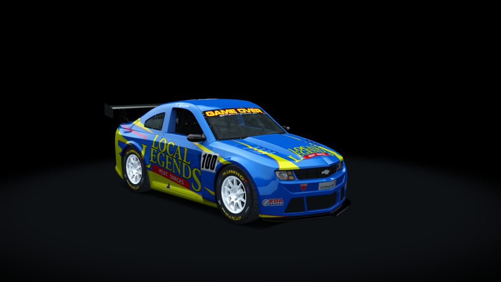 BLCKBOX ~ Aussie Racing Cars Camaro, skin 100