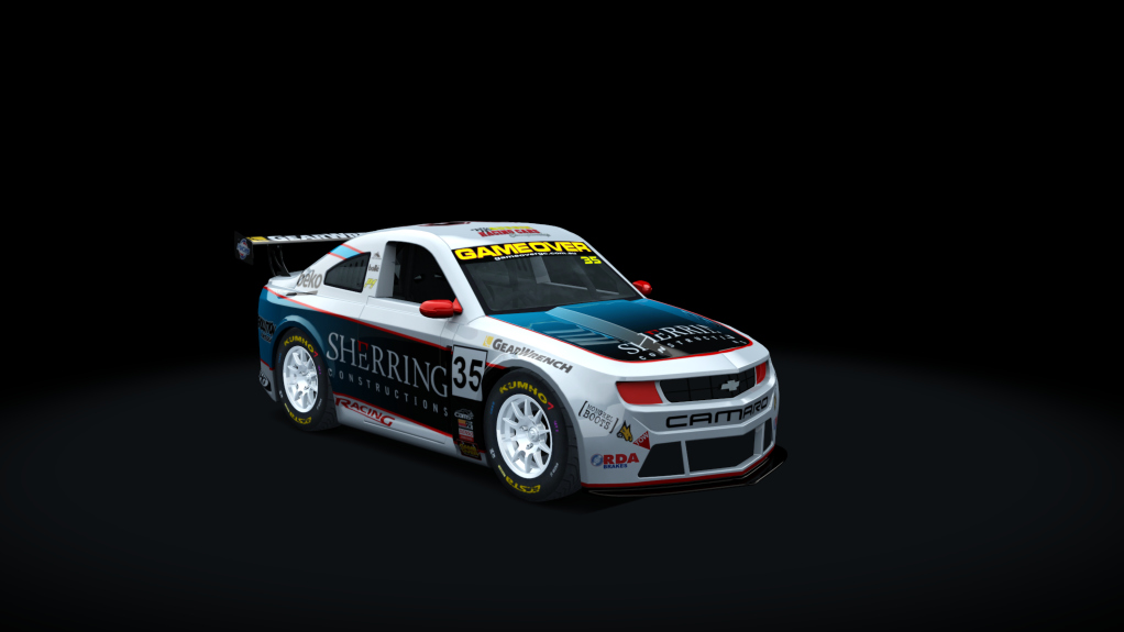 BLCKBOX ~ Aussie Racing Cars Camaro, skin 35a