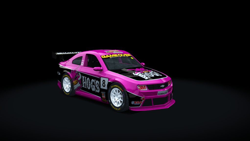 BLCKBOX ~ Aussie Racing Cars Camaro, skin 8a