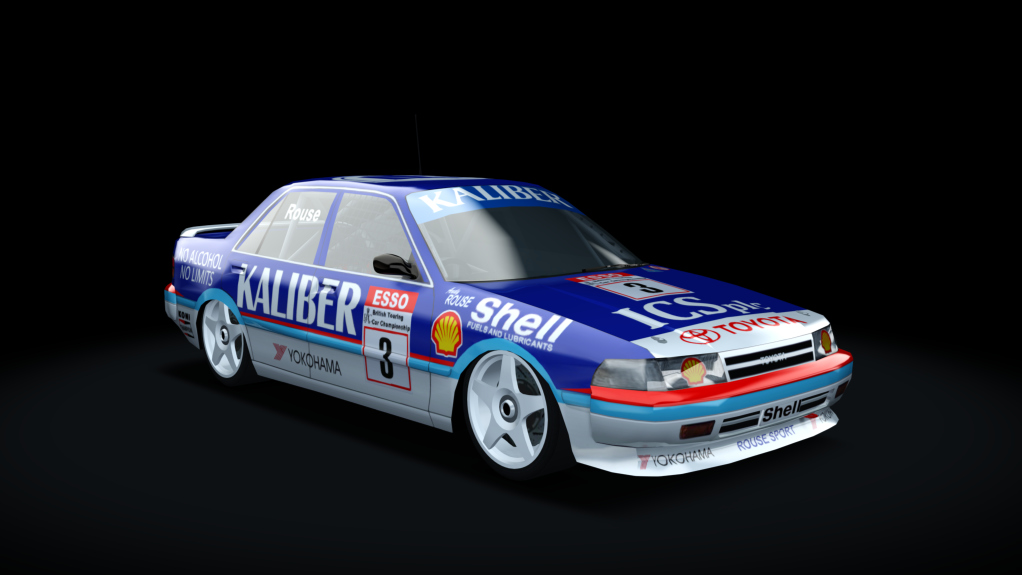 BLCKBOX ~ BTCC 1991 Toyota Carina, skin 3