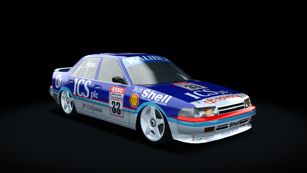 BLCKBOX ~ BTCC 1991 Toyota Carina, skin 33