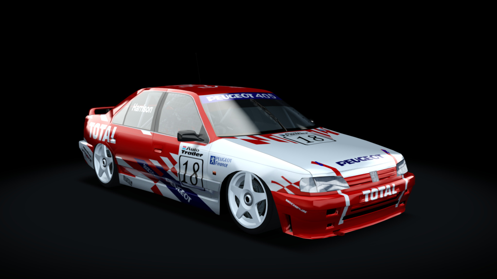 BLCKBOX ~ BTCC 1992 Peugeot 405 Mi16, skin 18