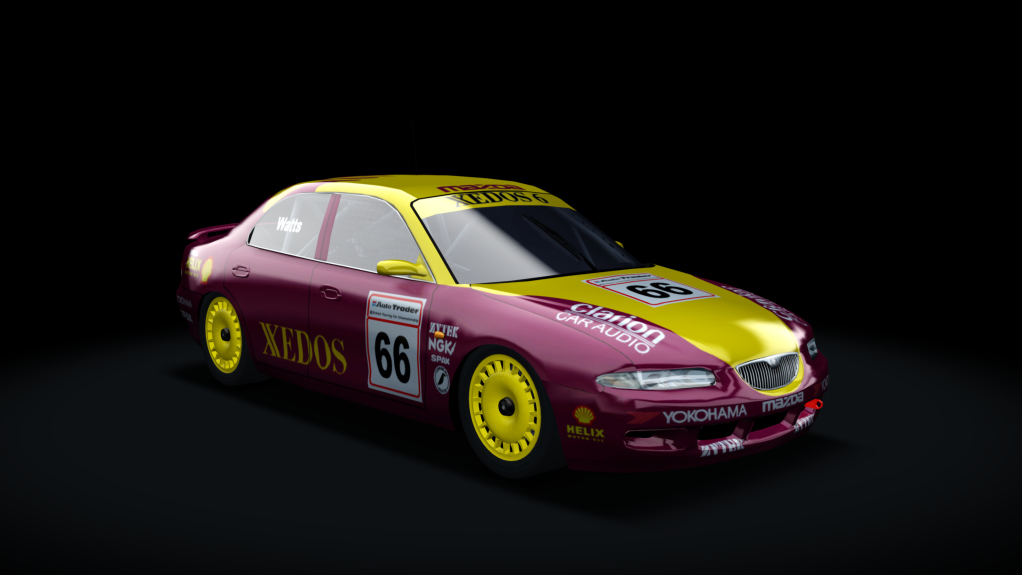 BLCKBOX ~ BTCC 1993 Mazda Xedos 6, skin 3