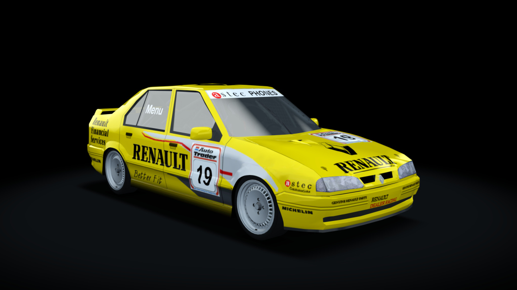 BLCKBOX ~ BTCC 1993 Renault 19, skin 19